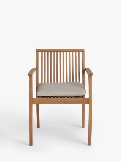 Dining Chair, Set of 2, (Acacia Wood), Natural