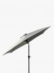 Aluminium Wind-Up Parasol, 2.7m
