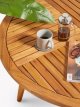 Garden Coffee Table, (Acacia Wood)