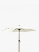 Wood-Effect Wind-Up Parasol, 2.7m
